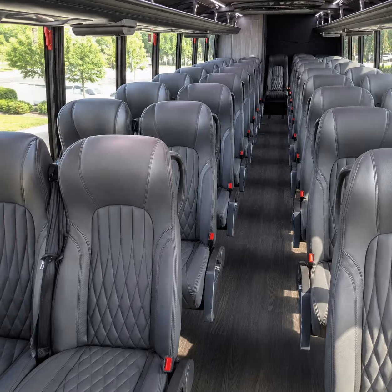 35 passenger minibus inside