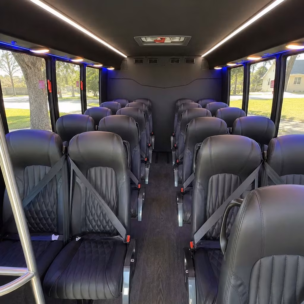 columbus 28 passenger minibus rental